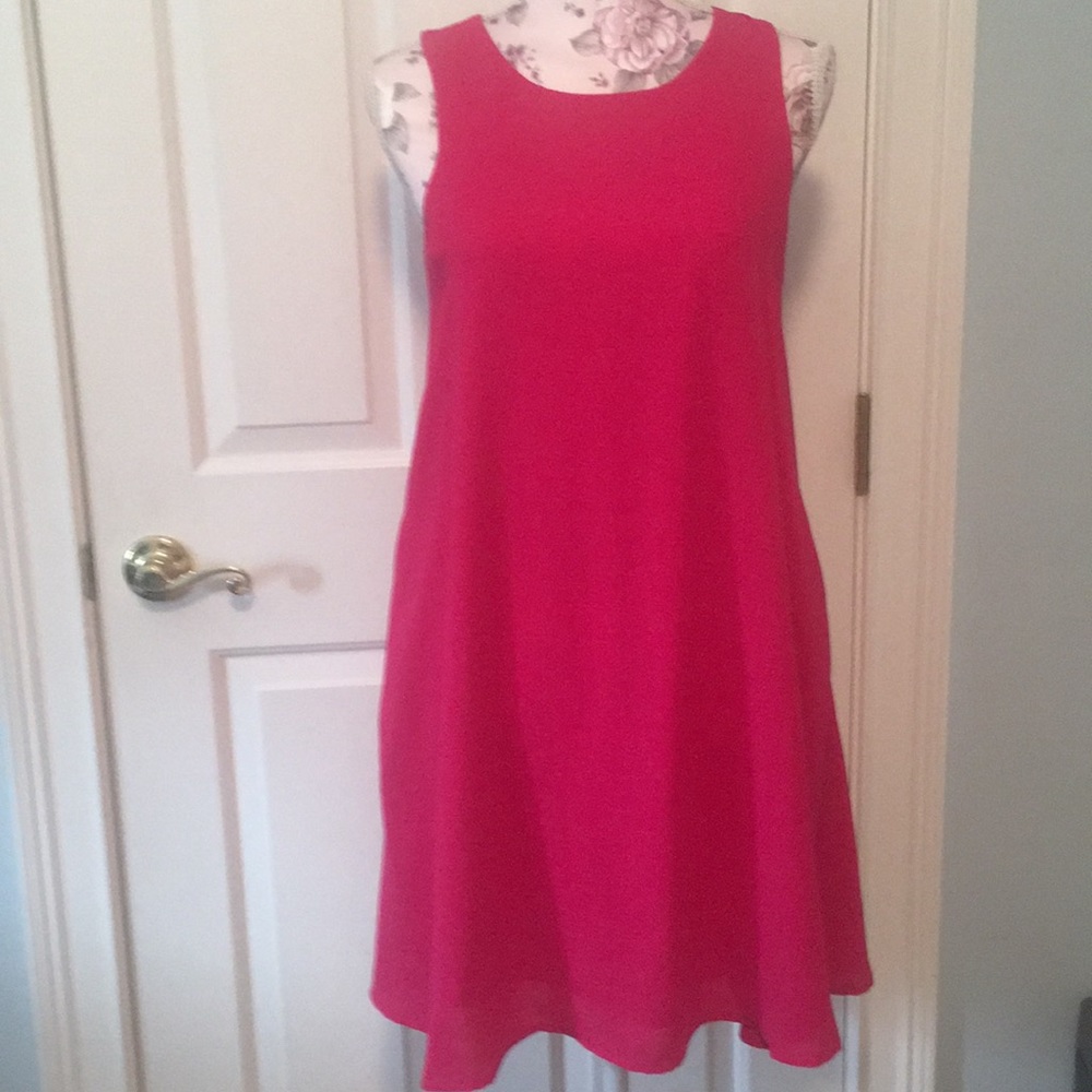 Pink Sleeveless Dress